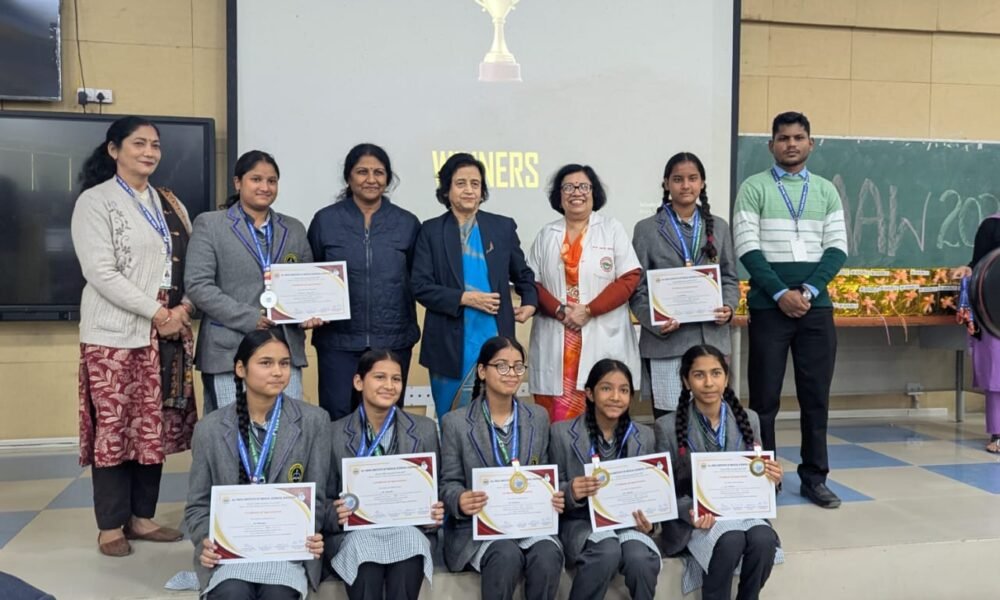 एम्स ऋषिकेश के तत्वावधान में आयोजित विश्व एंटीमाइक्रोबियल जागरूकता सप्ताह (वाॅव 2025) सोमवार को सम्पन्न